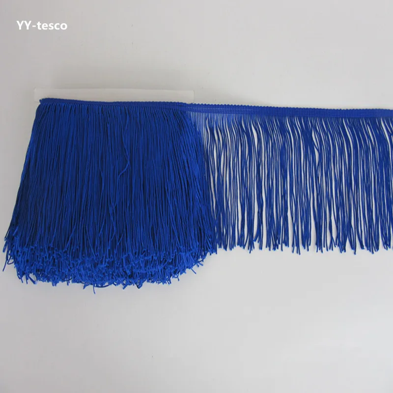 10 Yard 10CM Long Tyrant gold Lace Fringe Trim Tassel Fringe Trimming For Diy Latin Dress Stage Clothes Accessories Lace Ribbon