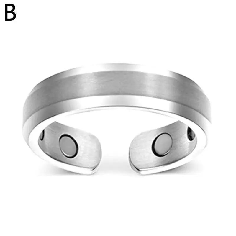 Men Lasting Therapeutic Magnetic Ring Women Slimming Ring Adjustable Magnet Rings Power Therapy Magnets Weight Loss Health Care