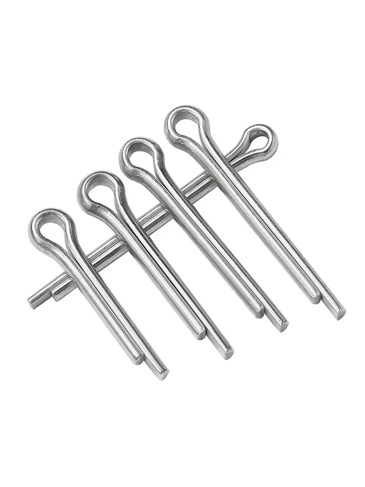 304 Stainless Steel Split Pins M1 M1.2 M1.5 M2 M3 M4 M5 M6 M8 Link Split Cotter Pin for Automotive Repair Cotter Fixings