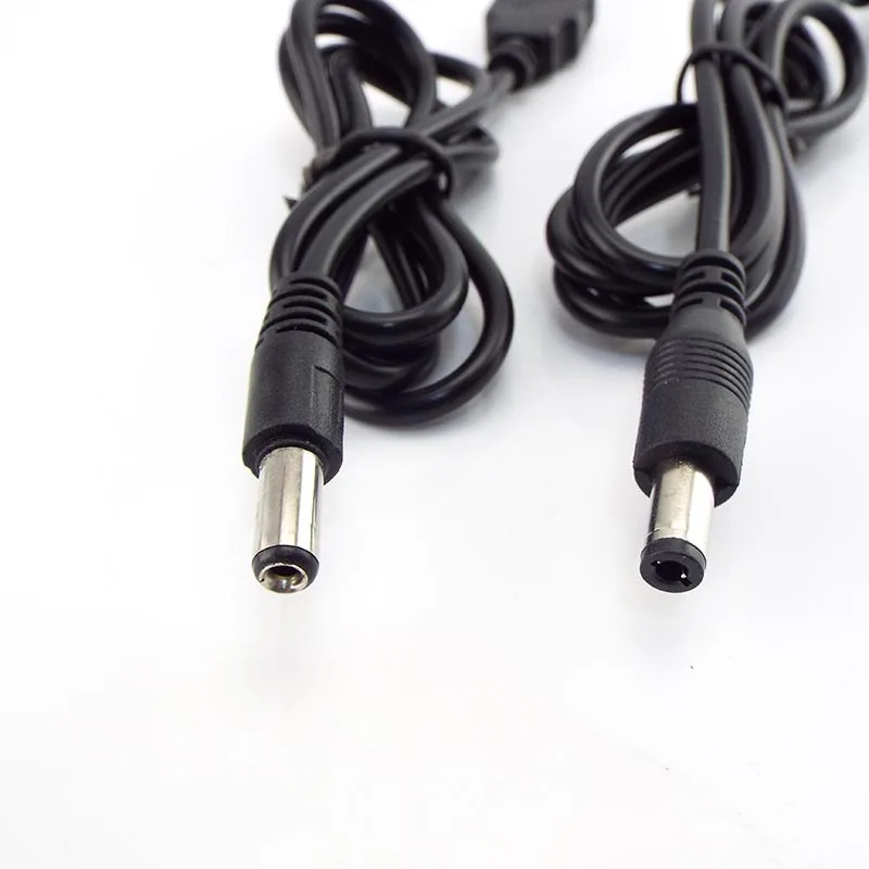 Cable 5.5*2.1mm 5.5*2.5mm  For Small Electronics Devices usb Extension 0.8m USB 2.0 Type A Male to DC Plug Power Connector