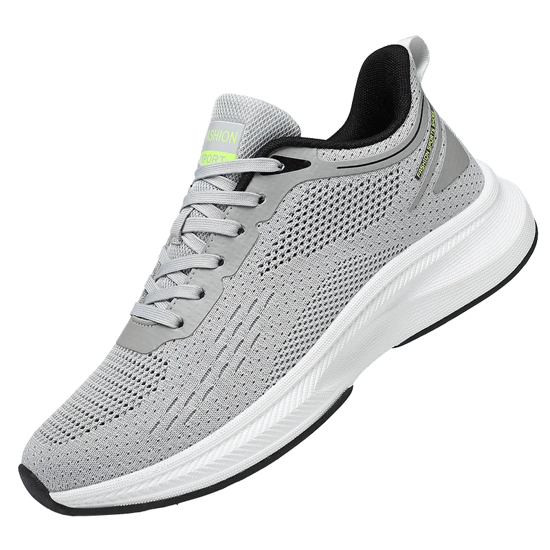 

2025 мужские повседневные спортивные кроссовки Eva на мягкой подошве, противоскользящие, износостойкие, дышащие и удобные, 38-45, трехцветные