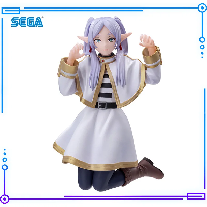 SEGA Original Genuine Anime Frieren: Beyond Journey's End Frieren Premium Chokonose Figure 14cm Collections Model Toy Figures