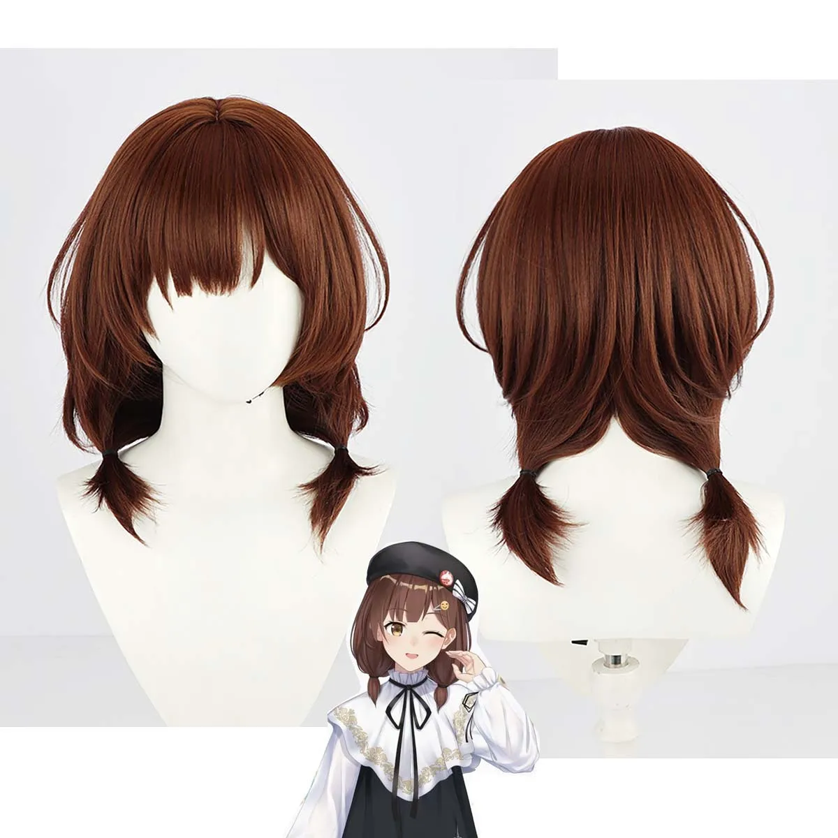 

Ролевая вечеринка VTuber Virtual Idol Liver Nanashi Косплей Парик Nana7mi Choir Wig