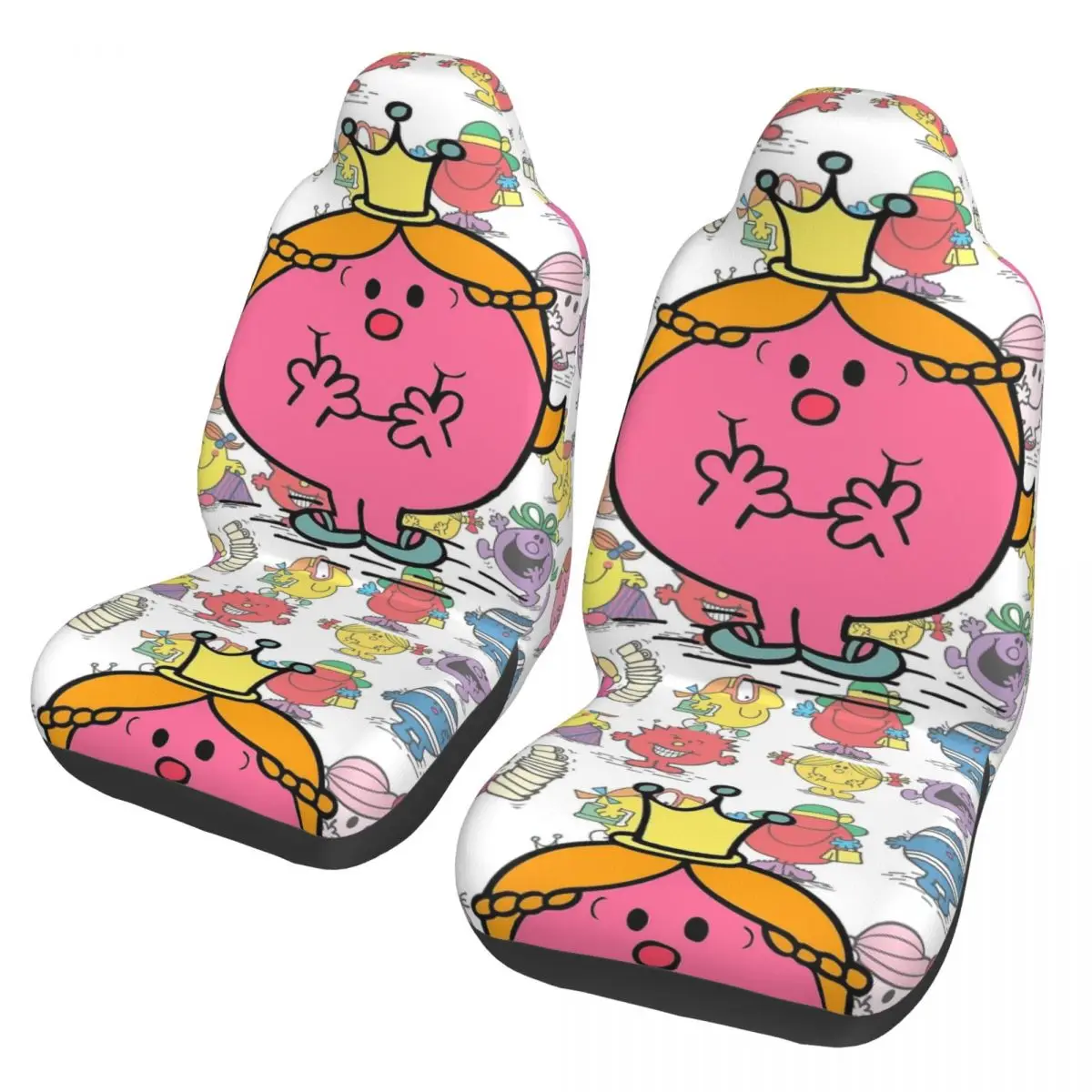 

Универсальный чехол-накидка Little Miss Princess для автомобильного сиденья, защитный чехол для сидений внедорожников, аксессуары для салона автомобиля, полиэстер, автомобильные аксессуары