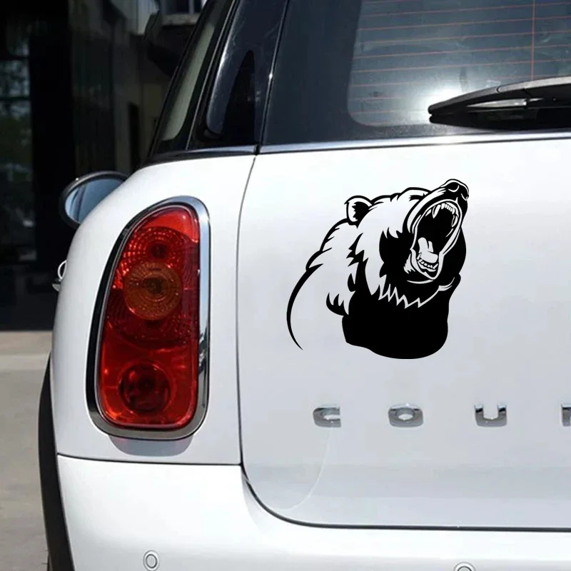 Car Sticker Various Sizes Funny Bear  Vinyl Decal Car Auto Stickers for Car Bumper Window Car Decorations Decals,20cm*20cm