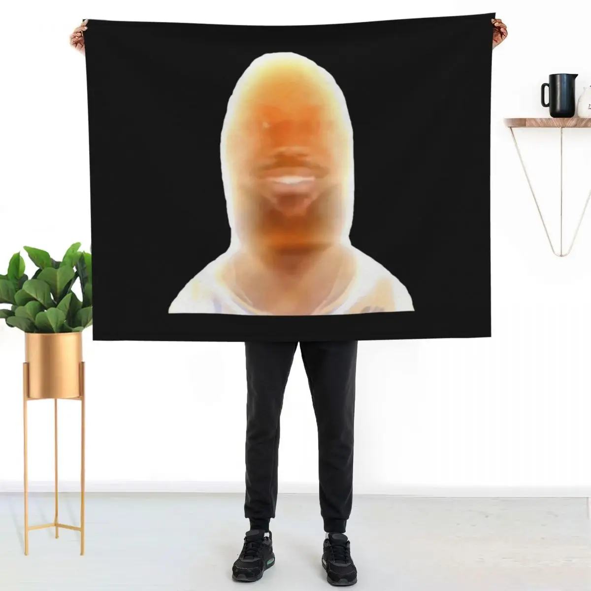 James Funny You Are My Sunshine Meme Joke Throw Blanket for babies Soft warm for winter Winter beds Shaggy Flannel Blankets