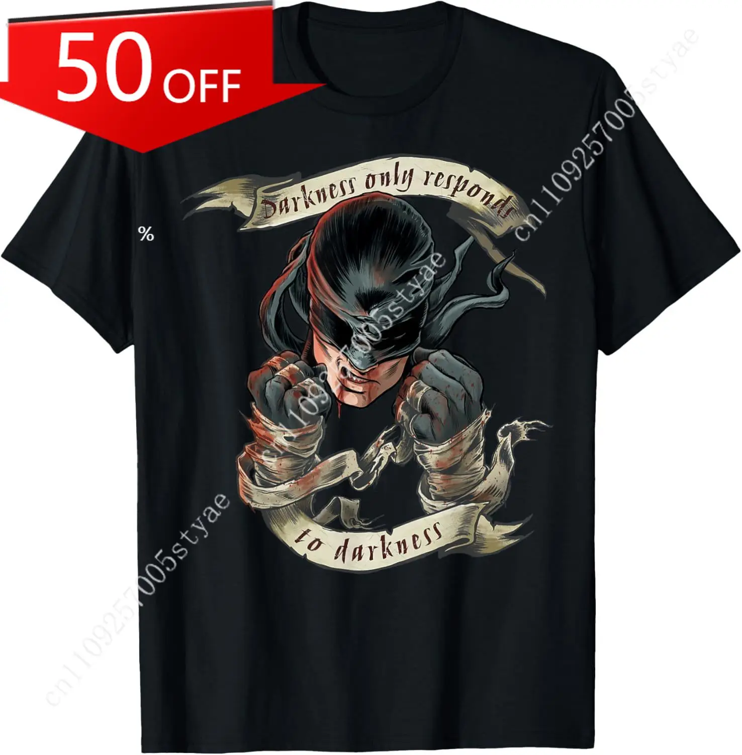 

Marvel Daredevil Darkness Responds Graphic T-Shirt T-Shirt
