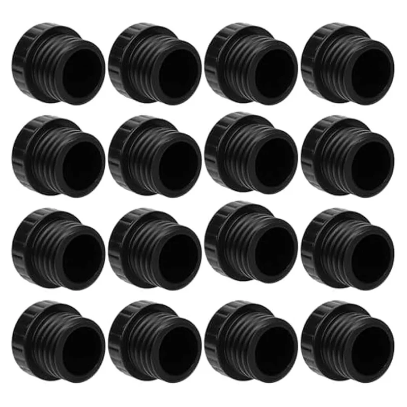 Y17A 16Pcs Light Socket Safety Caps Plugs,E26 Light Bulb Socket Cover End Caps Light Socket Protective Caps For String Lights