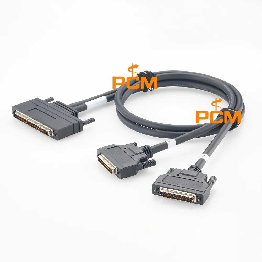 HPDB100 to Dual HPDB50 Cable Compatible Advantech PCL-10251 100 Pin to 50 Pin SCSI Signal Cable for Industrial DAQ System