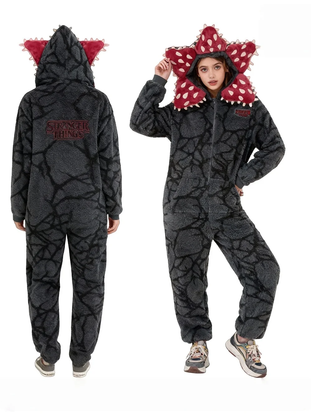 

Карнавальный растительный костюм, комбинезон с капюшоном - комбинезон для косплея, милая рождественская одежда для сна