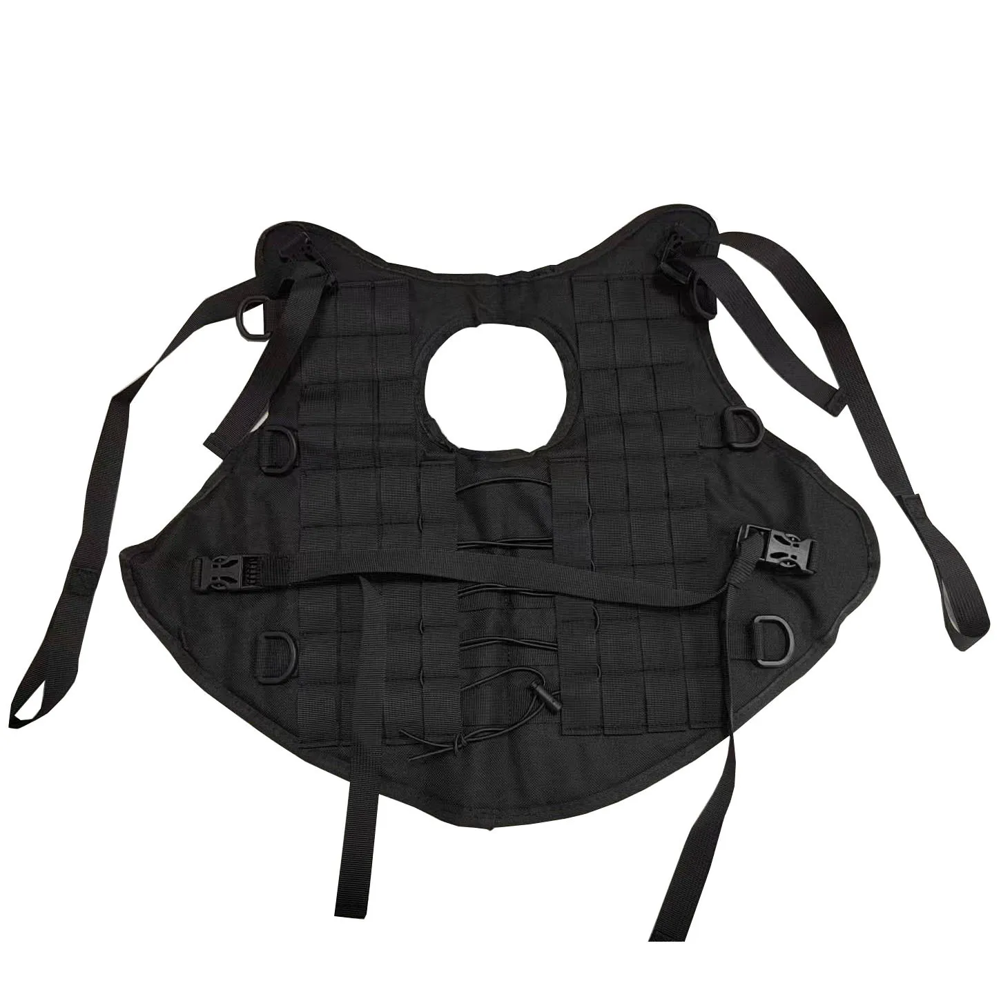 Motorcycle tank vest and accessory crash bar waterproof bag mounting base motorcycle equipment mounting vest