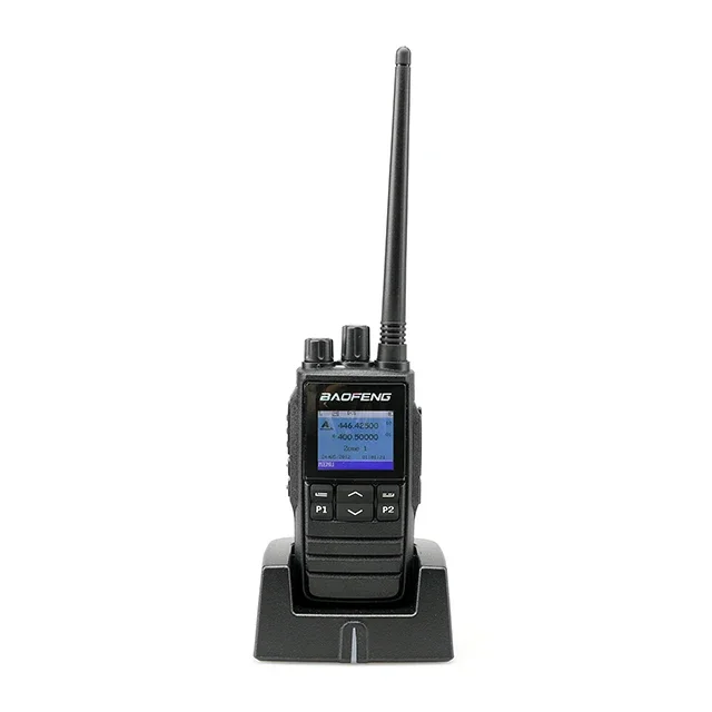 2pcs wholesale DM-1703 DMR mobile new ham radio baofeng dm 1703 two-way radio dual band Digital dmr Handheld talkie-walkie