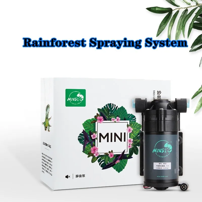 Imagem -05 - Reptile Rainforest Misting Spray System Umidificação Estufa Refrigeração Nebulizador Irrigação Ferramentas Dispositivo Pulverização Terrário