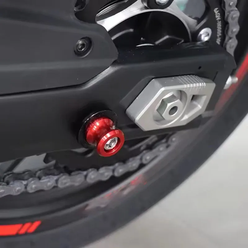 يصلح ل Bandit 1250 250 400 600 600S 650 GSF650 bandit 1200 Bandit650 دراجة نارية Swingarm بكرات حامل خلفي مسامير المتزلجون