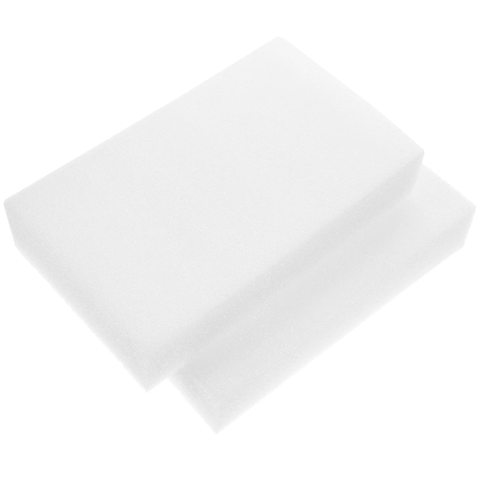 2 Pcs Cotton Foam Pad 250x150x50mm White Packaging Insert for Studio Wrapping Safe Secure MultiUse NonResidue