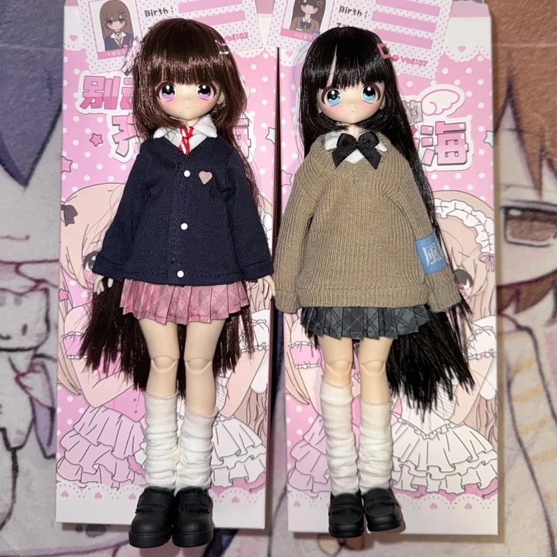 

Genuine Miralab Bjd Action Figure Blind Box 1/6 Don't Touch My Bangs Mysterious Surprise Box Figurine Trend Play Model Doll Toy