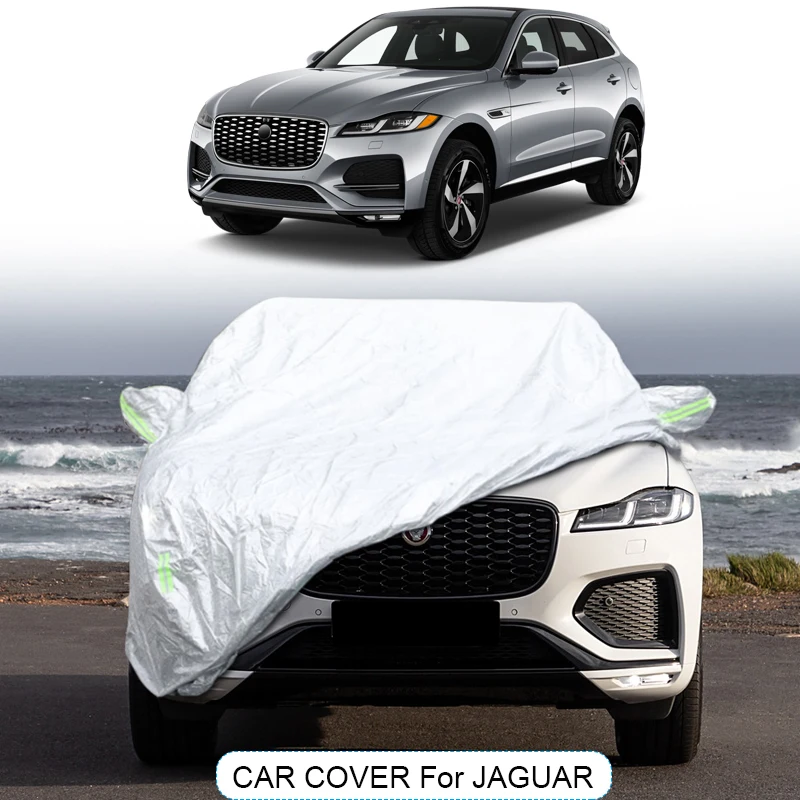 3Layer Thicken Car Cover For JAGUAR E-PACE F-PACE I-PACE XE X760 SW X260 XF XJ X351-Present Anti-rain Dustproof Snow Waterproof