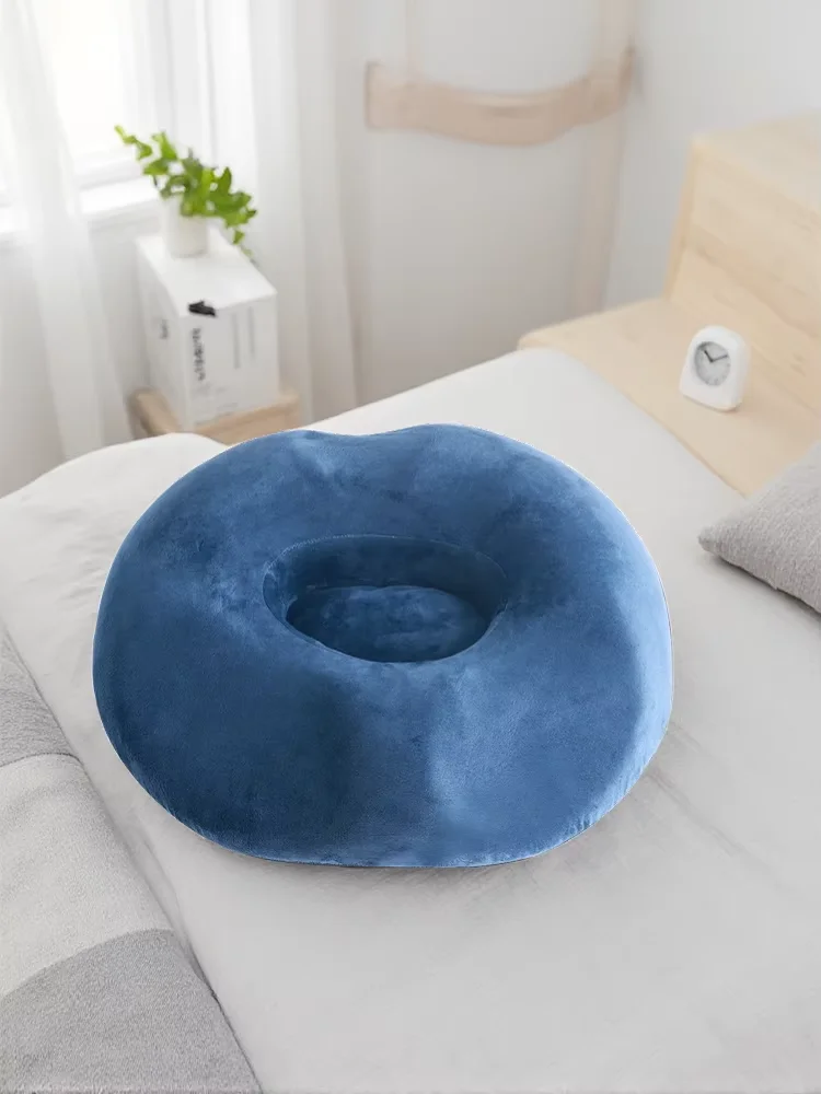 Gel Memory Foam Donut Seat Cushion Orthopedic Car Office Chair Pillow Cooling Pressure Relief Pad Men Women
