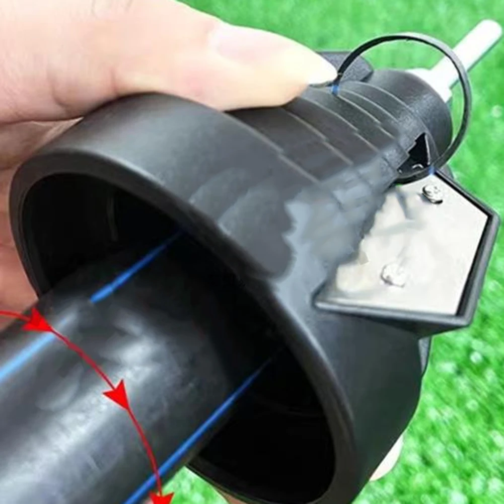 Versatile Pipe Chamfering Tool Deburring PE PVC PP Pipe Trimmer Metal Blade Multi-Level Adjustment For Improved Sealing Safety