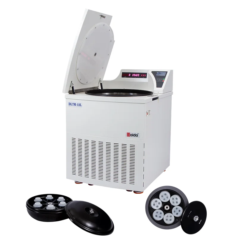 Centrífuga de alta capacidade de baixa velocidade e piso DL7M