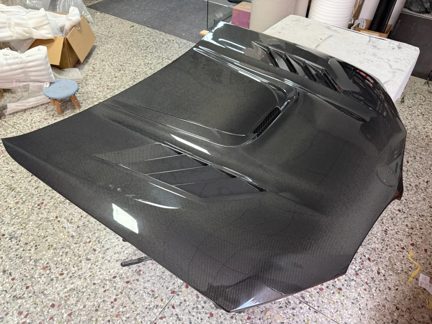 New Model Carbon Fiber Hood Su - Model Kit Bmw ulasan dan harga