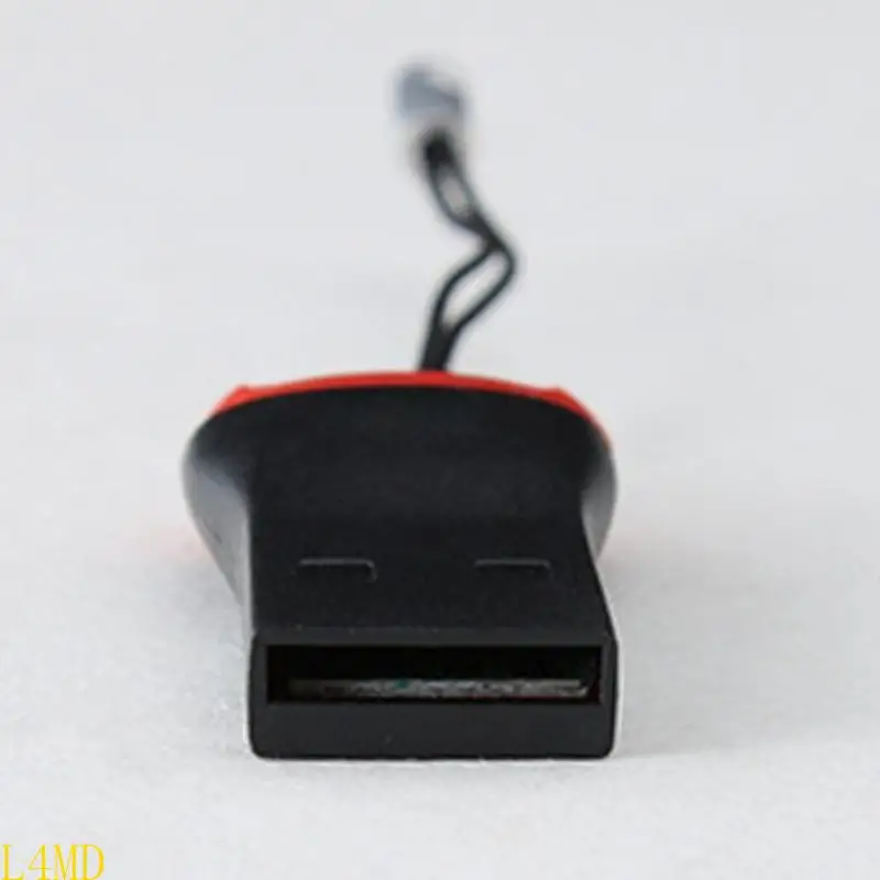 Lettore schede USB TF USB 2.0 SDHC-TF Lettore schede memoria flash Scrittore Fischio appendibile Portatile