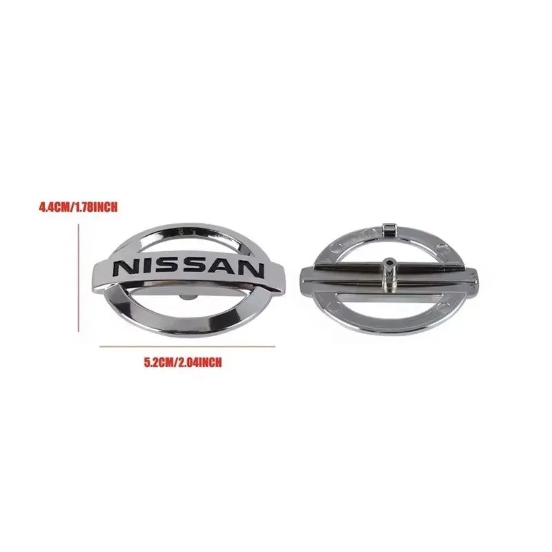 52 مللي متر 56 مللي متر غطاء عجلة توجيه سيارة ملصق شعار شعار لنيسان X-trail قاشقاي ملاحظة جوك سنترا باترول نافارا ميكرا