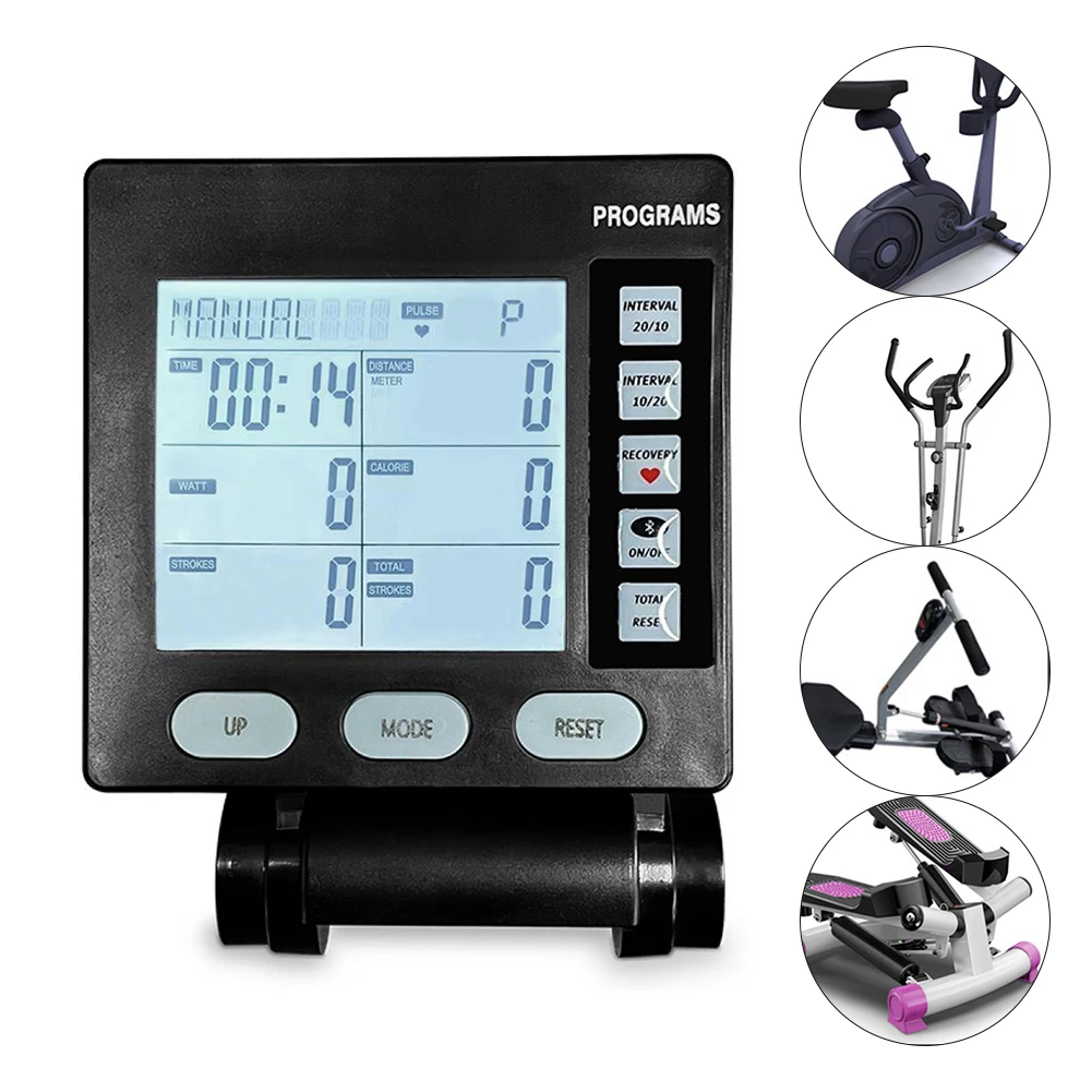 

1pcRowing Machine Display Can Be Connected To The App Fitness Equipment Meter Multiple Sport Modes Rowing Machine Displays