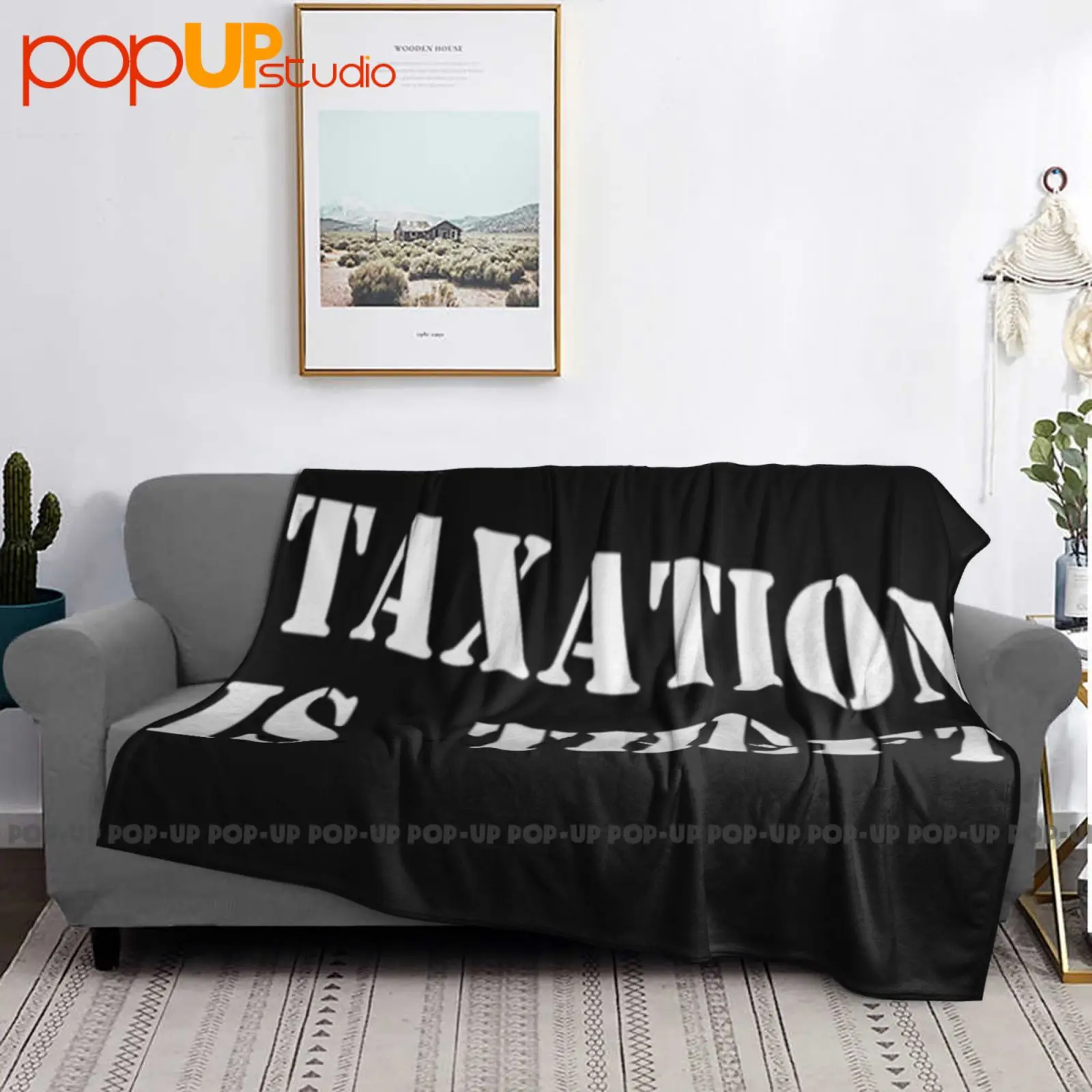 الضرائب هو سرقة التحرري ميمي مكافحة الضرائب الحرية الشاي حفلة رون بول بطانية فائقة النعومة لحاف الشتاء غطاء أريكة أغطية السرير #3