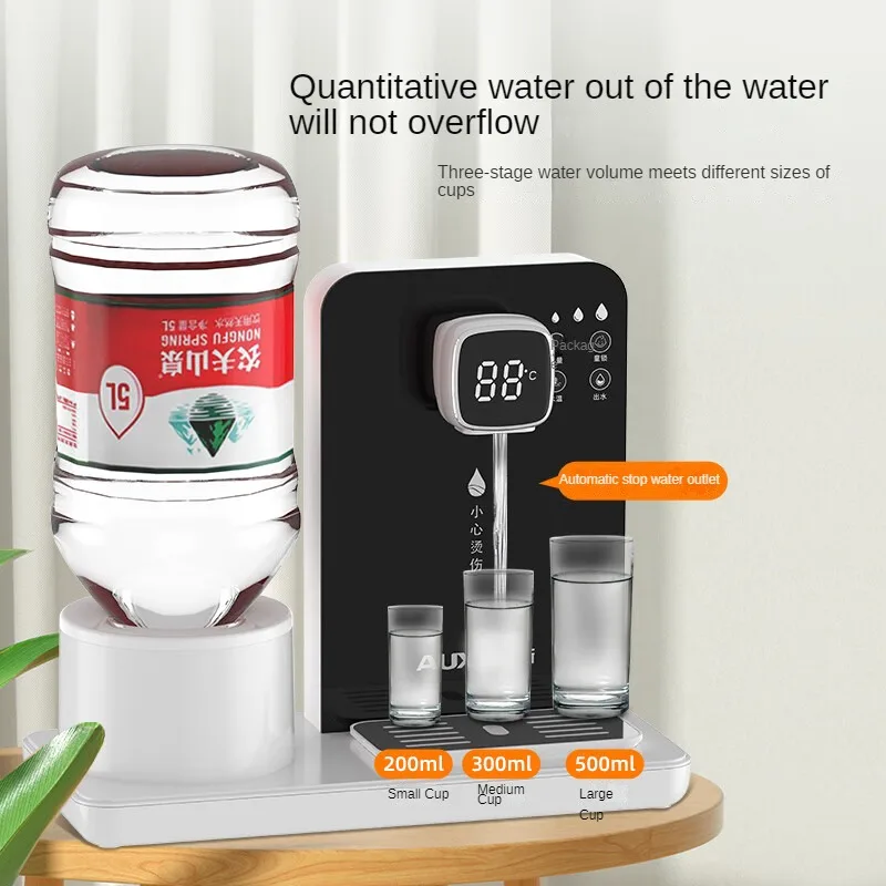 

Office Mini Desktop Hot Water Dispenser Household Instant Desktop Tea Dispenser YR-21L-O Water Bottle Pump Hot Water Dispenser