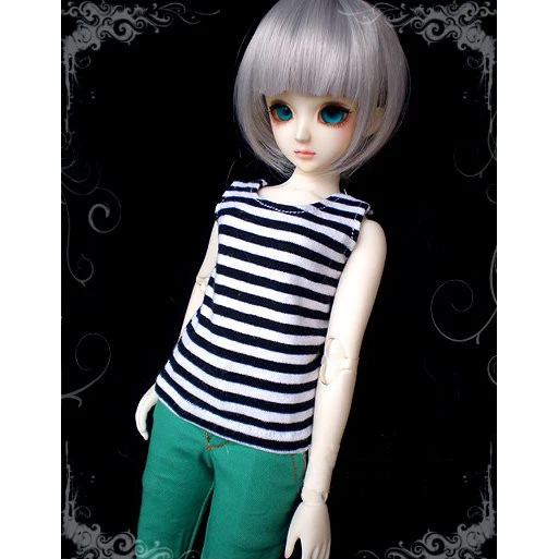 [Wamami] Camisa/traje a rayas con pantalones verdes 1/3 SD DZ AOD BJD Dollfie