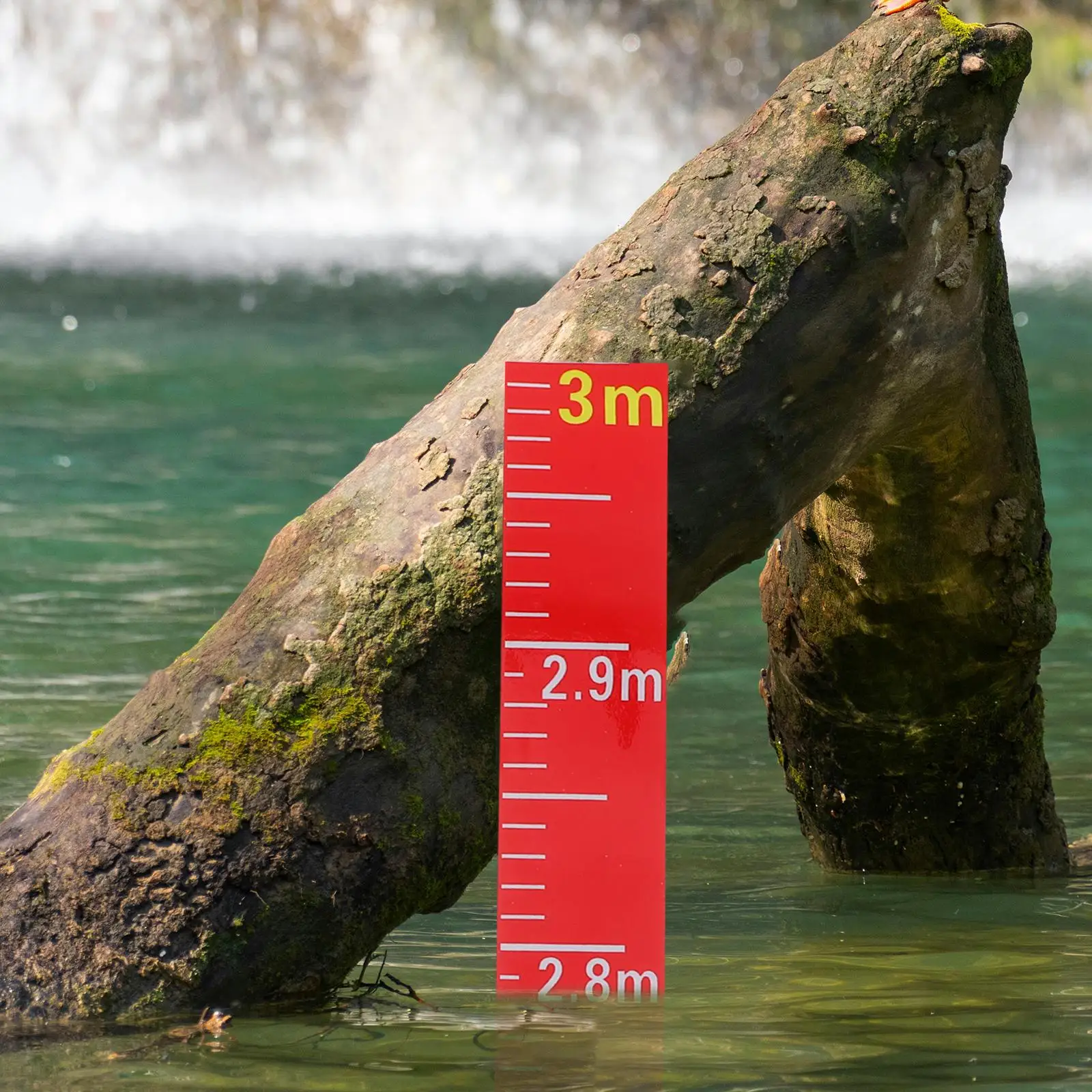 

Water Level Scale Stickers Tag Indicator Sticky Measure Tape Pool Gauge Tank Liquid Ruler