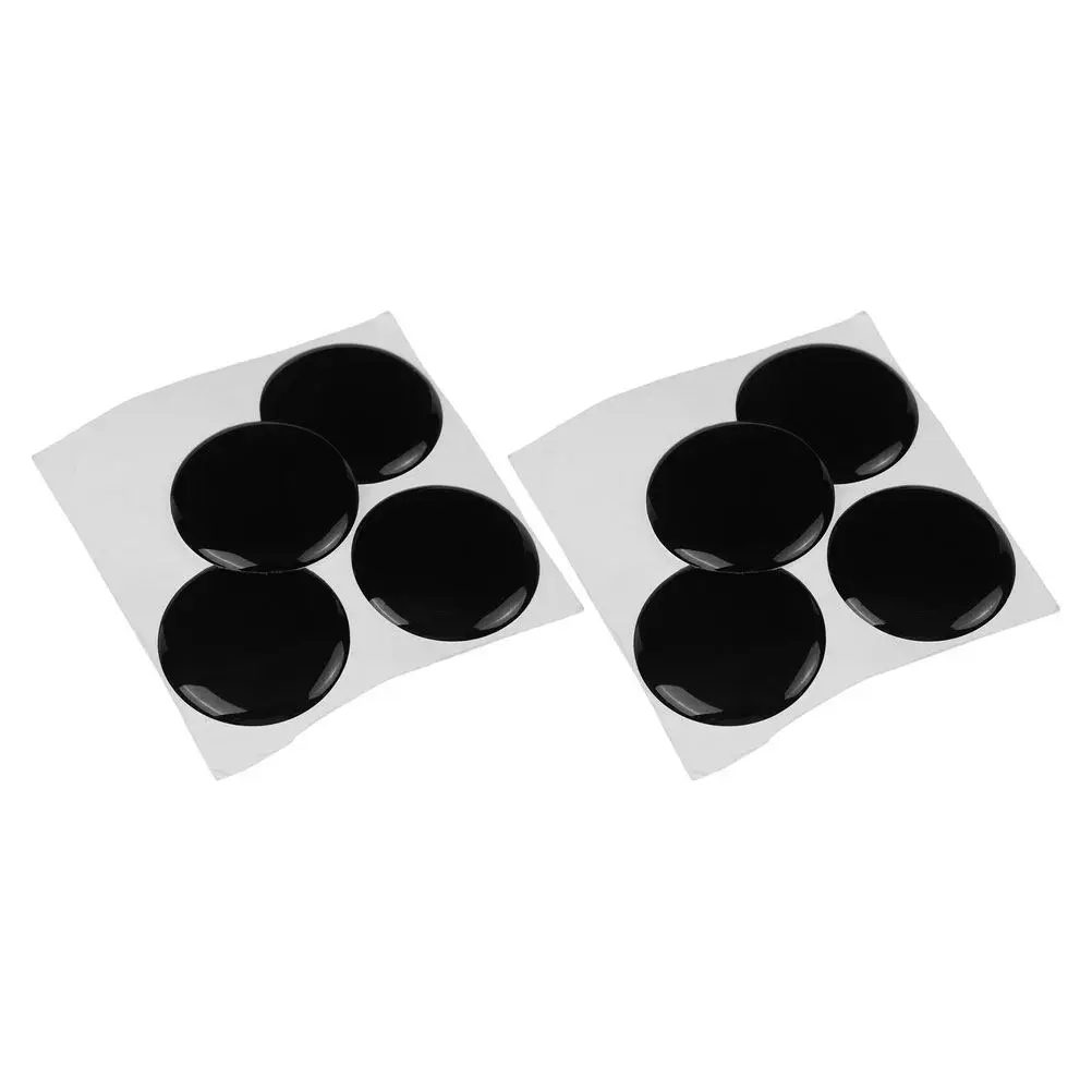 Car Door Lock Keyhole Covers 8 Piece PVC Protector Caps Automotive Replacement Accessories