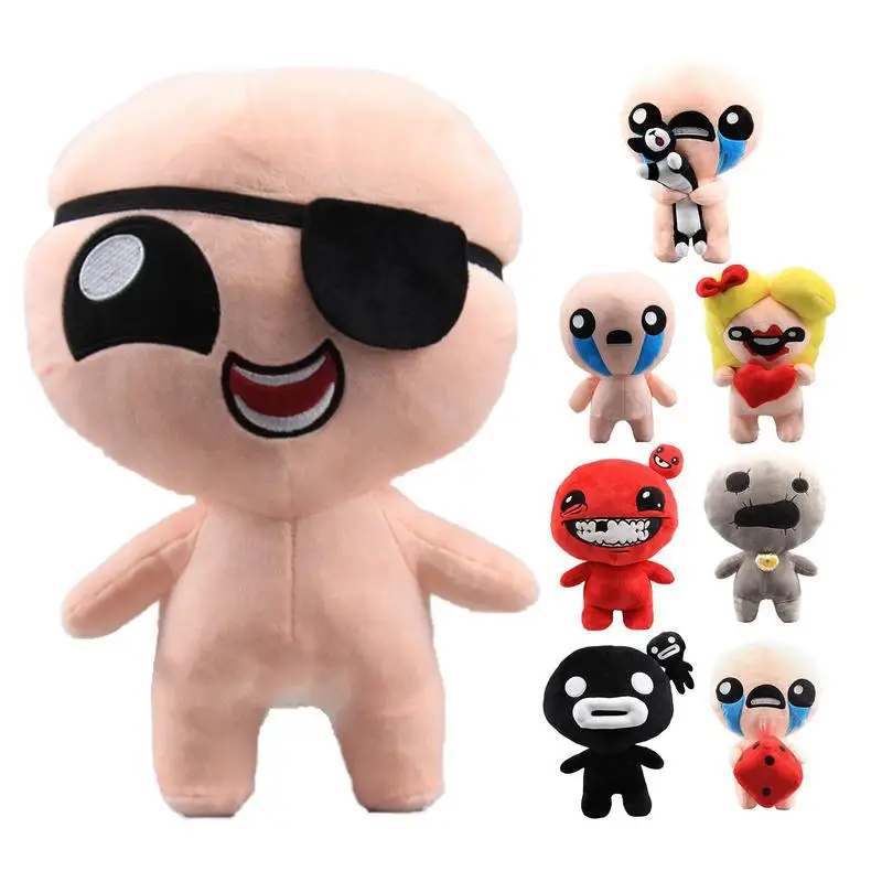 10 To 30cm The Binding Of Isaac Plush Toys Soft Stuffed Animals Cartoon ISAAC Afterbirth Rebirth Game Toy For Children Kids Gift