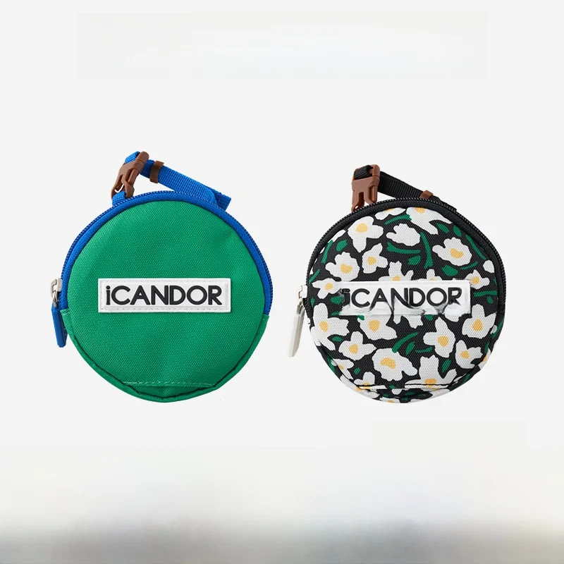 

Convenient Pet Poop Bag Dispenser Dog Walking Key Holder iCANDOR Pet Accessories Everyday Use Universal Pet Supplies