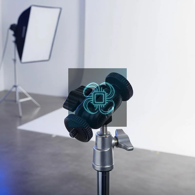 Double Ball Heads Magic Arm 360° 1/4" Screw Extend Mount 15mm Ball for Camera Monitor Video Light Mic Tripod