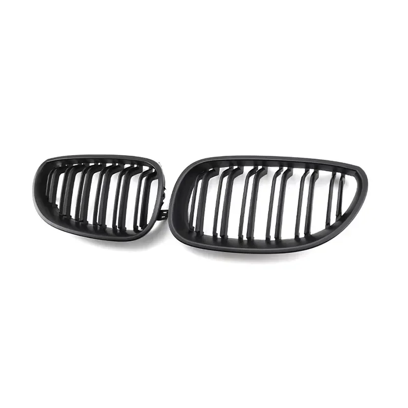 

High Quality Gloss Black ABS MP Kidney Type Double Line Grilles for 5 Series E60 2004-2010 Easy Installation