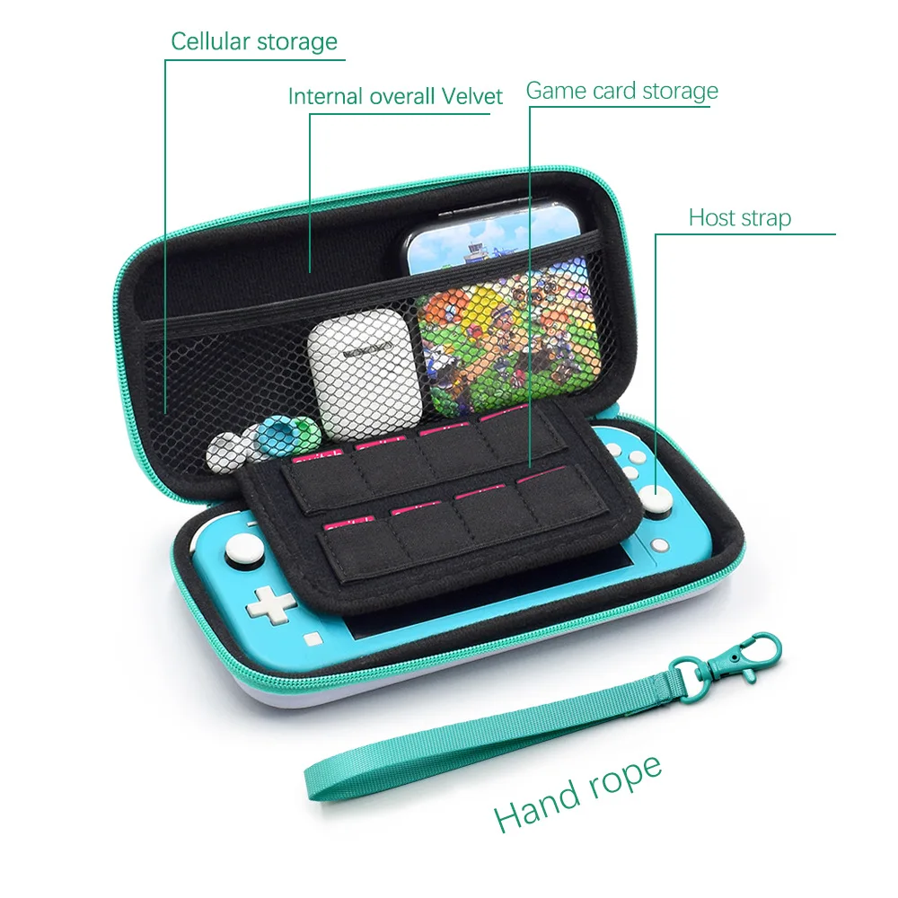 Carrying Case For Nintendo Switch Lite Portable Travel Storage Bag Backpack For Nintend Switch Lite Console Gaming Accessories