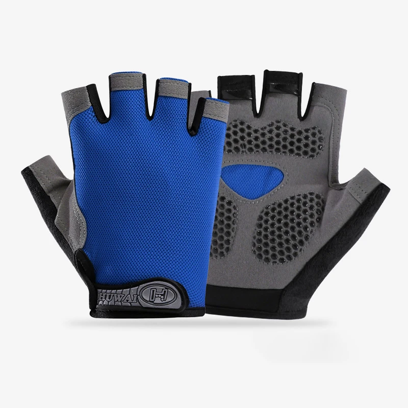 Heren Fietshandschoenen Halfvinger Gymhandschoenen Dames Mitten Ademend Antisliphandschoen Fitness Sport Trainingshandschoenen