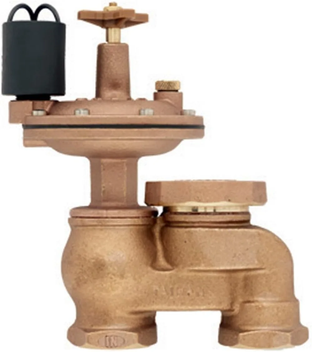 

3/4" Automatic Brass Anti-Siphon Valve for Sprinkler Systems - Durable and Efficient Garden Irrigation