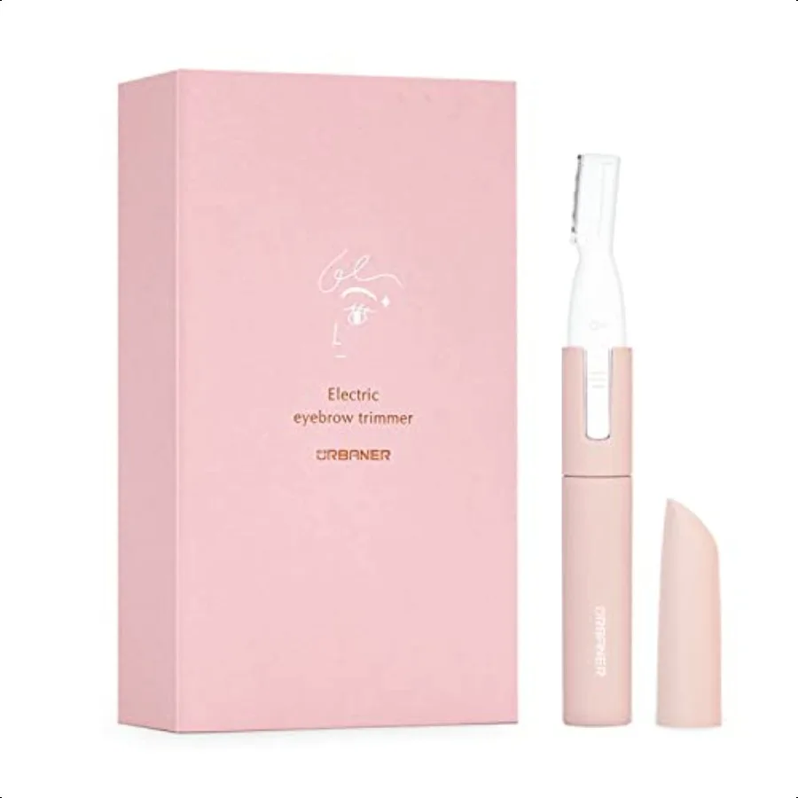 

Electric Eyebrow Trimmer for Women Small Battery Powered PenShaped Facial Hair Remover Painl for Face Chin UpperLip Neck PeachF