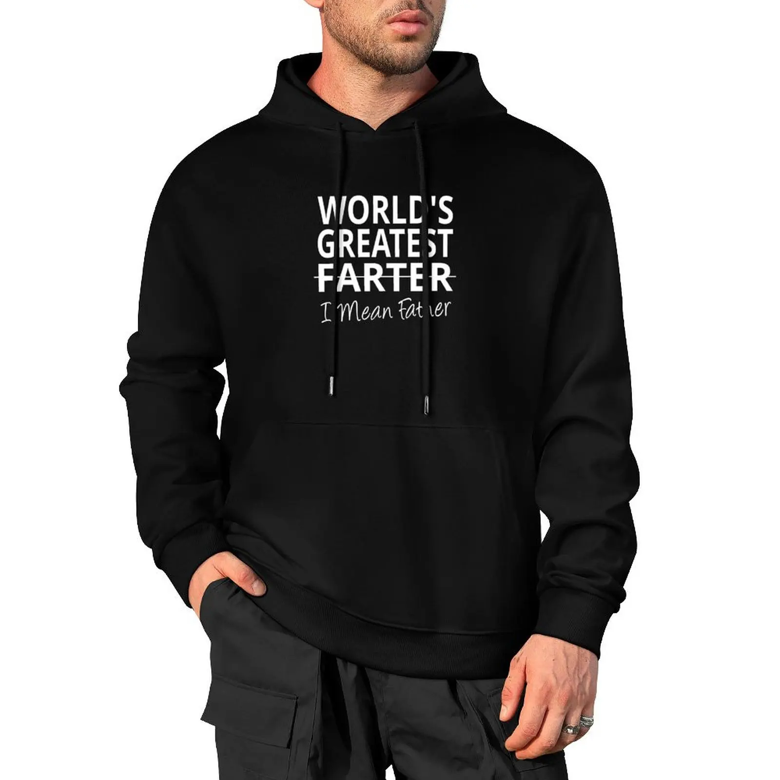 

World's Greatest Farter I mean Father Pullover Hoodie male clothes men's sweat-shirt set men's clothing fashion men man hoodie