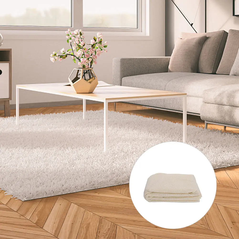 

PVC Non slip Mat Safe Sofa Fixing Pad Floor Mat Mattress Cushion Home Decor Living Room Bedroom Bathroom Practical