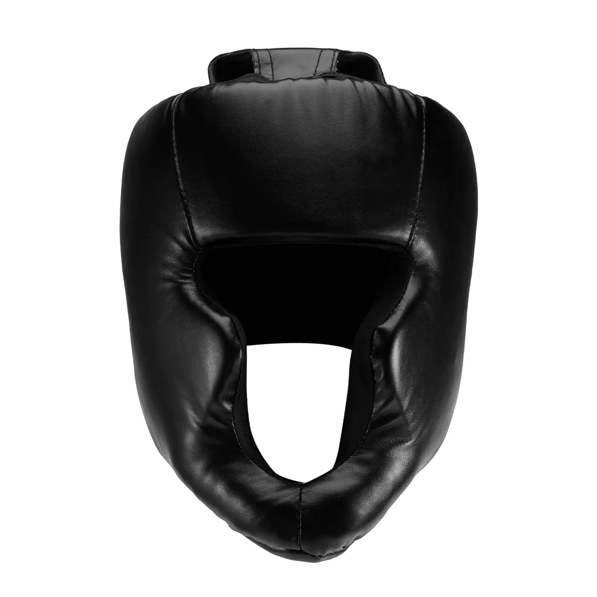 ABJQ Black Good Headgear Head Guard Training Helmet Kick Boxing Protection Gear