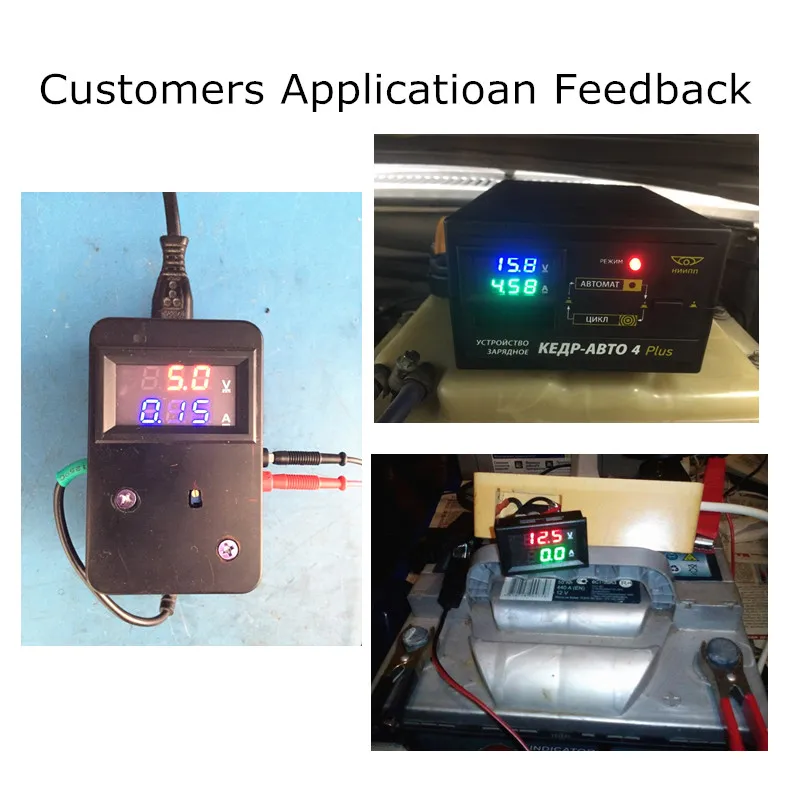 DC 100V 1A 10A 50A 100 EINE Mini 0,28 zoll LED DC Digital Voltmeter Amperemeter Volt Ampere Meter Ampere spannung/amperímetro