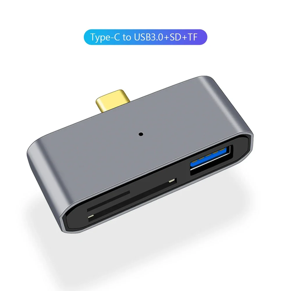 

USB C Docking Station Type C To USB 3.0 PD SD TF Card Reader Adapter PD Fast Charging OTG Expansion HUB For Tablet Laptop