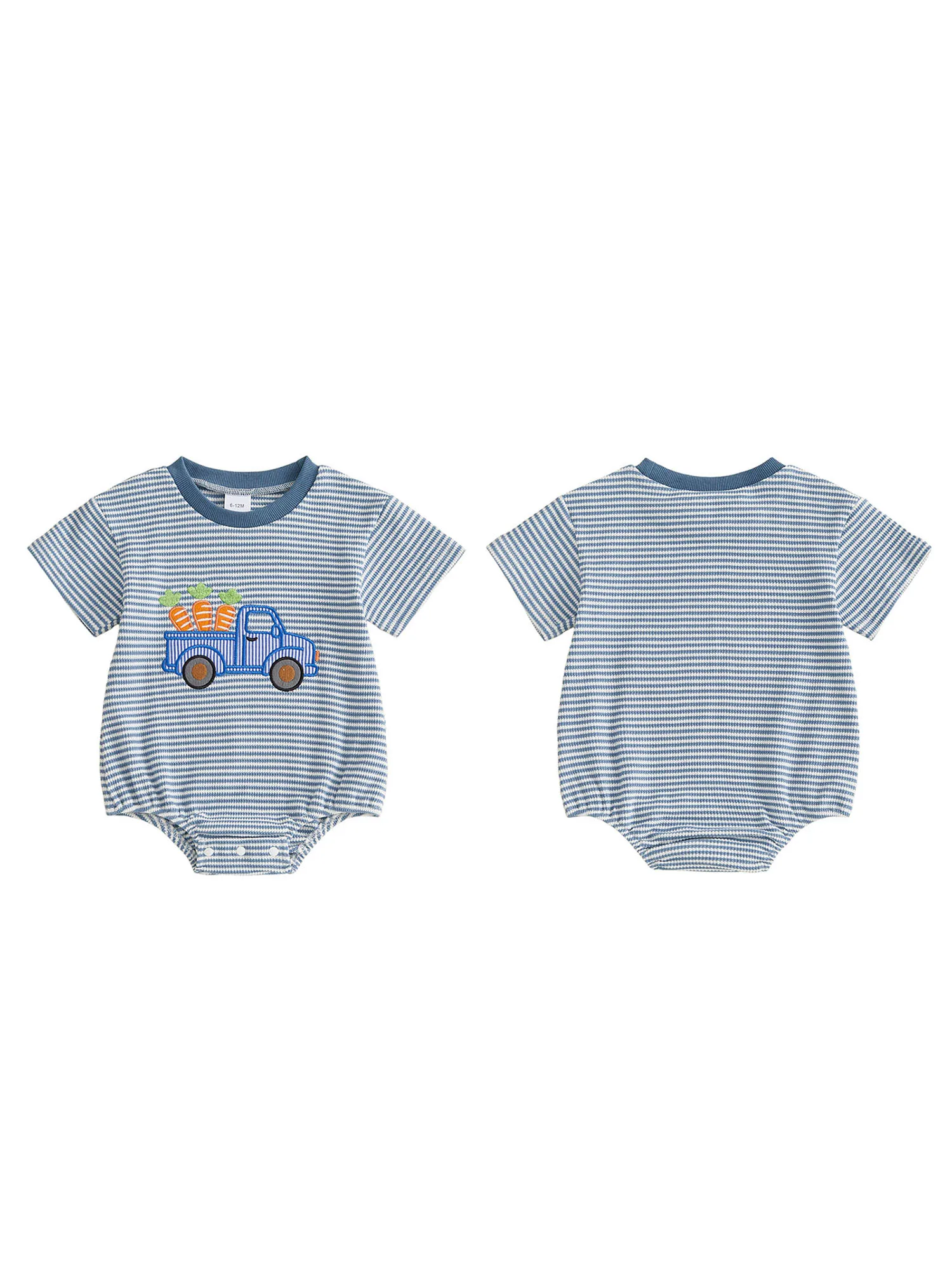 

Infant Girl Jumpsuit Sleeveless Square Neck Watermelon Print Romper Toddler Playsuit Summer Outfit for Newborns