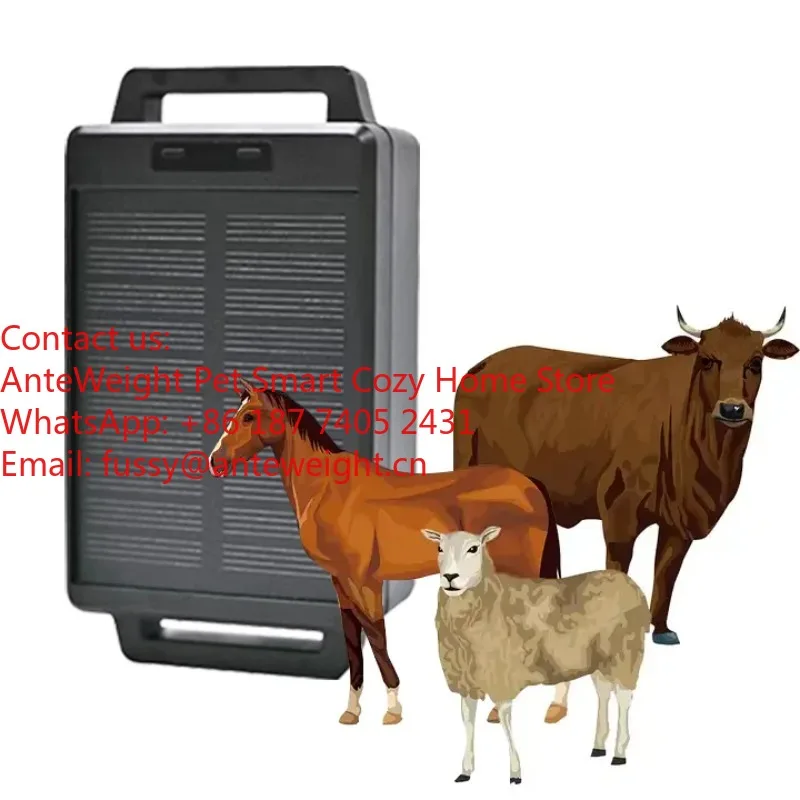 

4G Solar GPS Tracker for Cattle Cow Horse Sheep IP67 Waterproof Livestock Tracking Device Anti-lost Real-time Farm Smart Gps