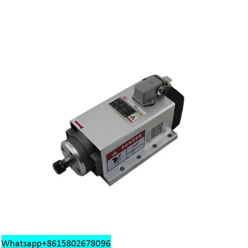 1.5kw 220v inverter and er11 air cooled flange square spindle motor kit  GDZ80*73-1.5