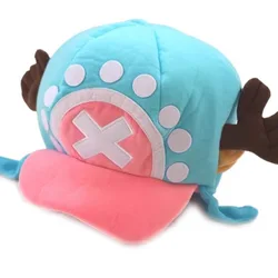 Anime Tony Tony Chopper Hat Cosplay Costume Accessories Plush Props Cartoon Adult Unisex Cap